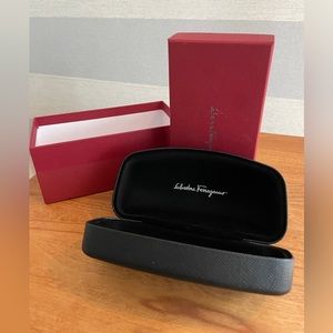 Salvatore Ferragamo sun glass box and case